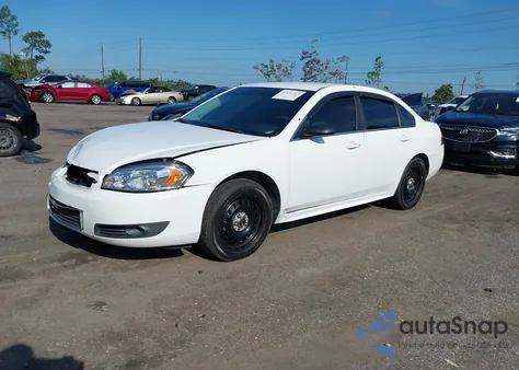 2016 Chevrolet Impala Limited Police из США, поврежденный, VIN 2G1WD5E31G1100954